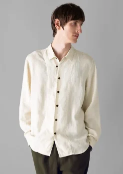 TOAST Alfie Garment Dyed Linen Trousers- Linen|Trousers