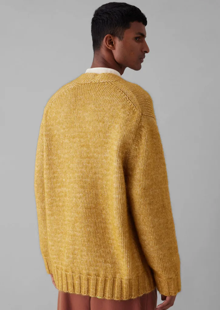 TOAST Alpaca Wool V-Neck Cardigan- Knitwear