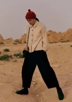 TOAST Baya Patch Pocket Organic Cord Shirt-Women Cord|Workwear