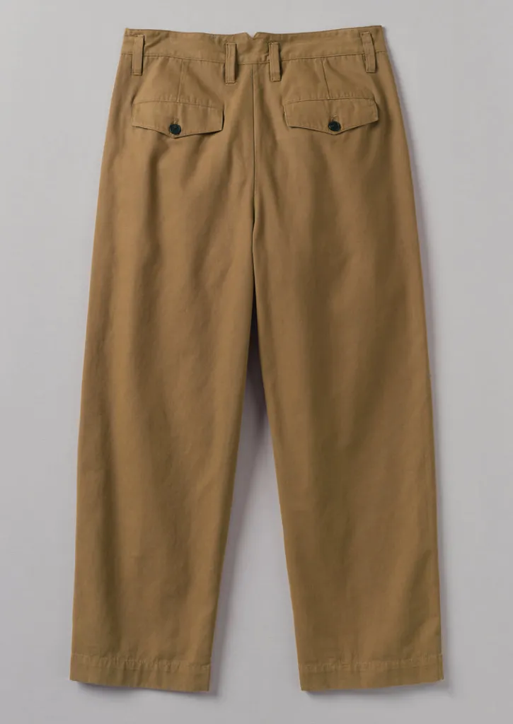 TOAST Bill Cotton Wide Leg Trousers- Trousers