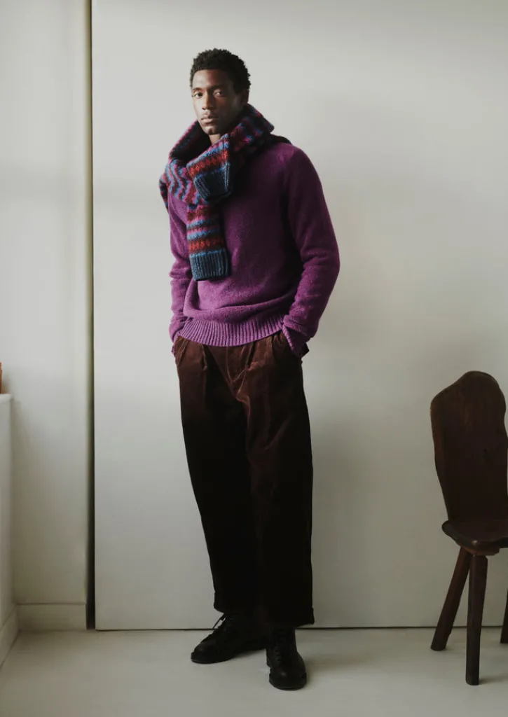 TOAST Bill Organic Cord Wide Leg Trousers- Cord|Trousers
