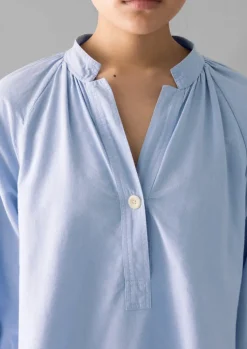 TOAST Catrin Cotton Oxford Easy Shirt-Women Shirts|Tops & Tees