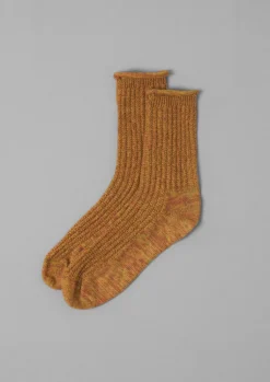 TOAST Cotton Marl Socks-Women Socks & Tights