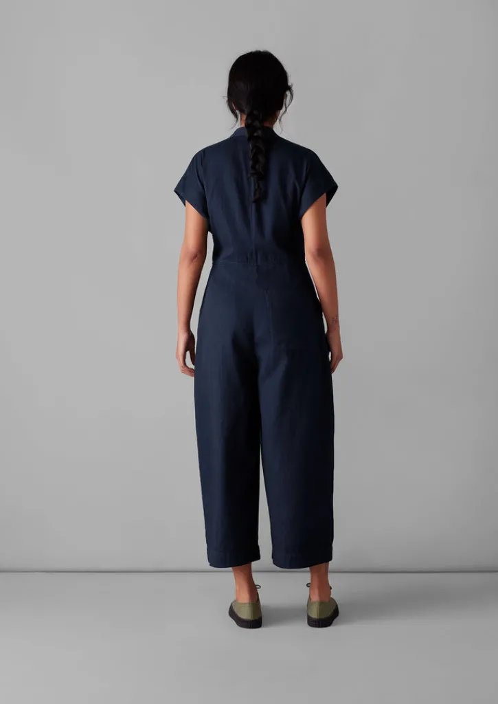TOAST Cross Front Twill Jumpsuit-Women Jumpsuits|Trousers
