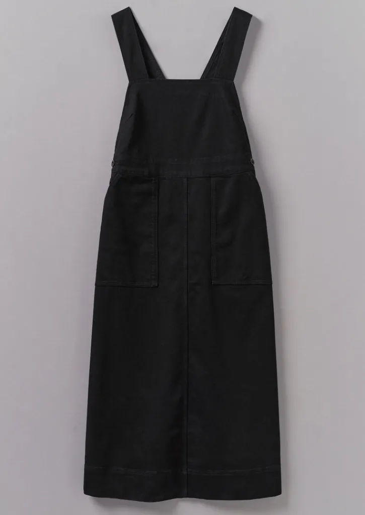 TOAST Denim Pinafore Dress-Women Denim|Dresses