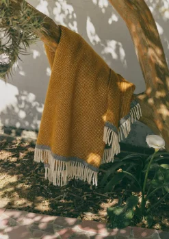 TOAST Diamond Wool Blanket- Textiles|Blankets & Throws