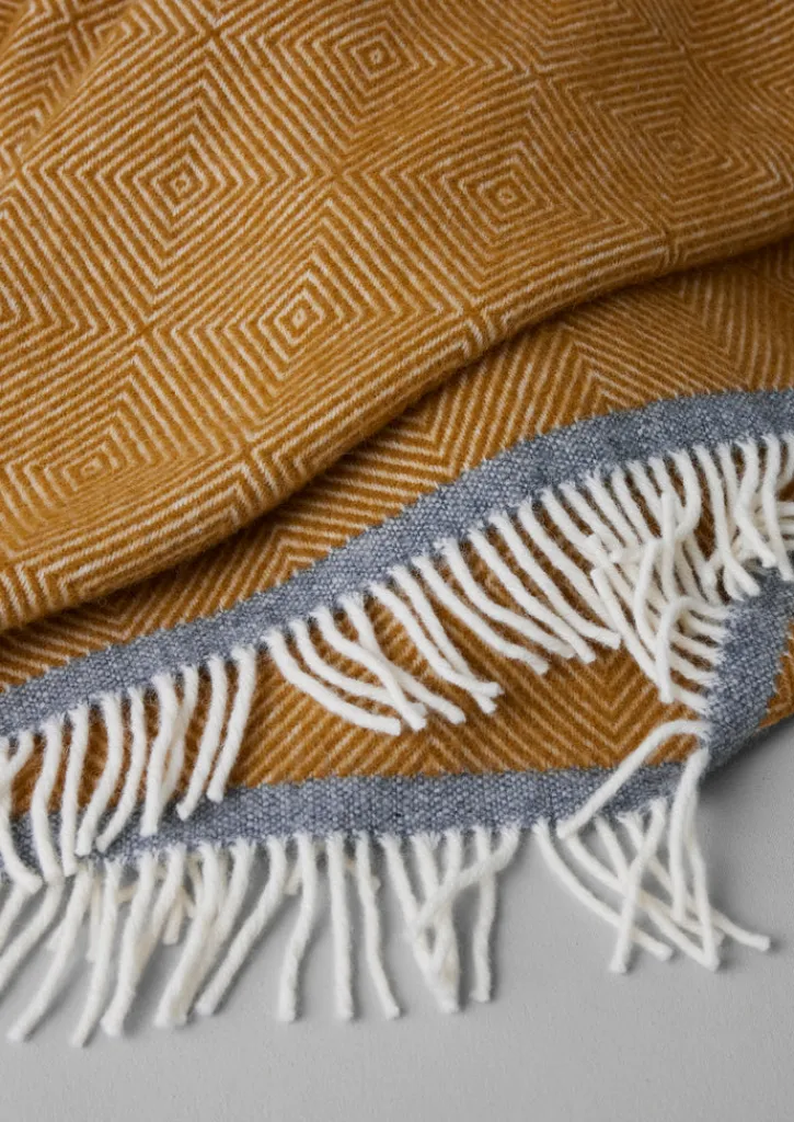 TOAST Diamond Wool Blanket- Textiles|Blankets & Throws