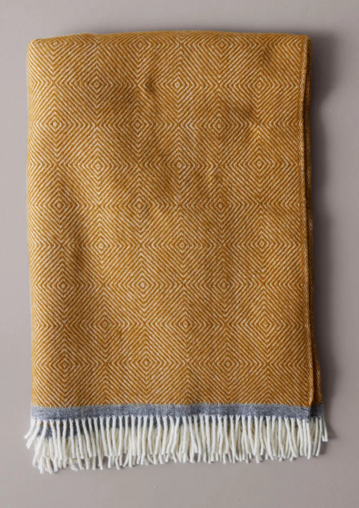 TOAST Diamond Wool Blanket- Textiles|Blankets & Throws