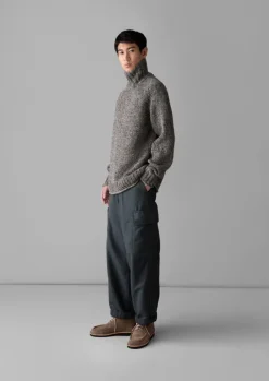 TOAST Donegal Roll Neck Sweater- Knitwear