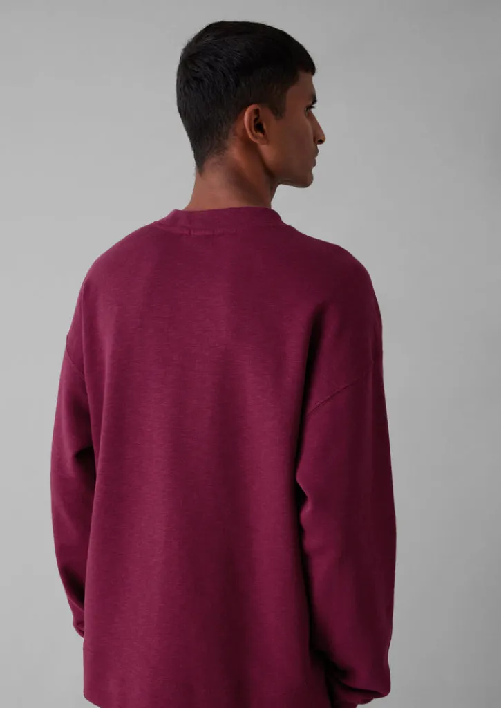 TOAST Dropped Shoulder Loopback Jersey Sweatshirt- Tops & Tees|Shirts