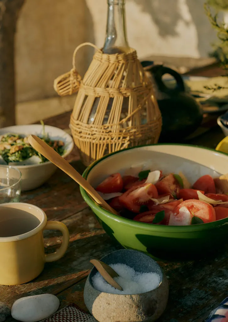 TOAST Enamel Salad Bowl- Tableware