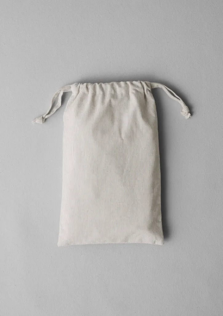 TOAST Fine Stripe Organic Cotton Duvet Cover- Textiles|Bed Linen