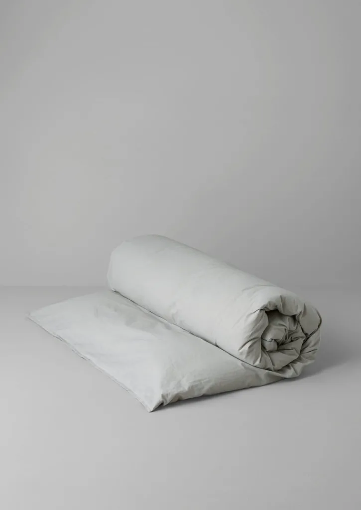 TOAST Fine Stripe Organic Cotton Duvet Cover- Textiles|Bed Linen