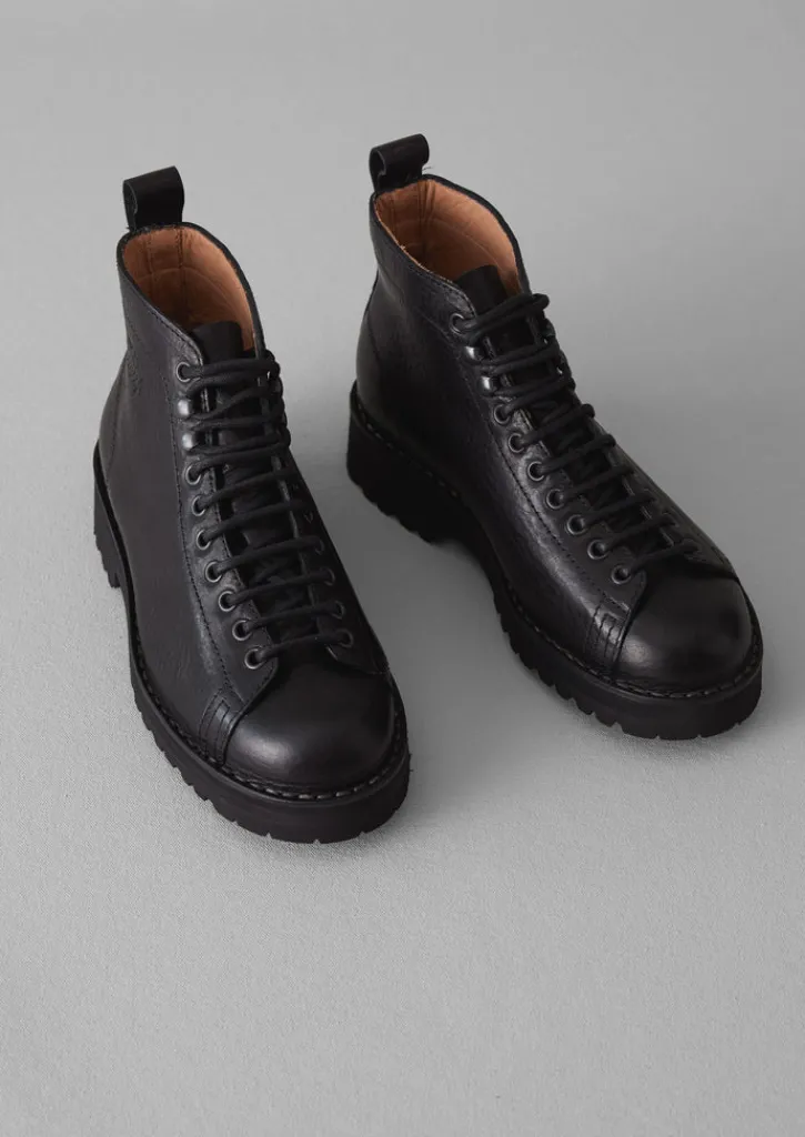 TOAST Fracap Leather Monkey Boots-Women Boots