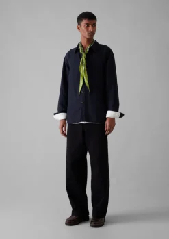 TOAST Garment Dyed Point Collar Shirt- Shirts