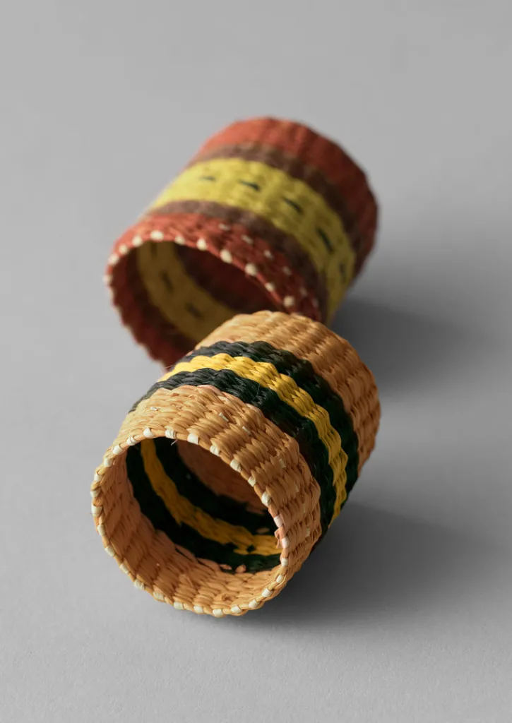 TOAST Hand Woven Iraca Napkin Rings- Textiles|Kitchen