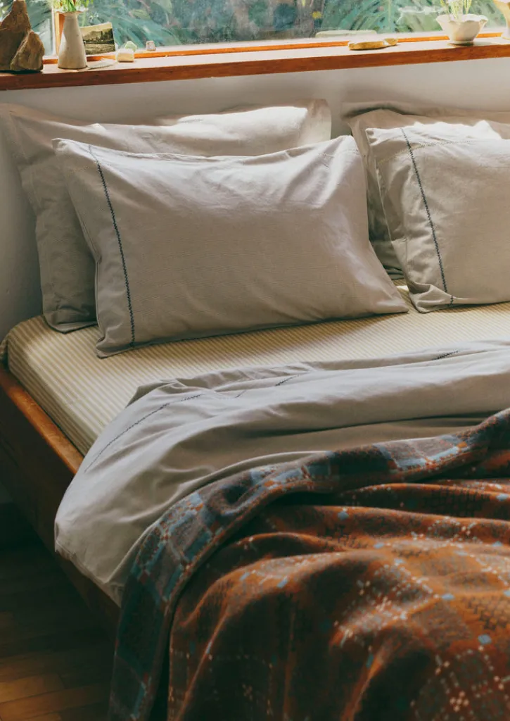 TOAST Melin Tregwynt Welsh Blanket- Textiles|Blankets & Throws