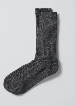 TOAST Nishiguchi Kutsushita Hemp Cotton Socks-Women Socks & Tights