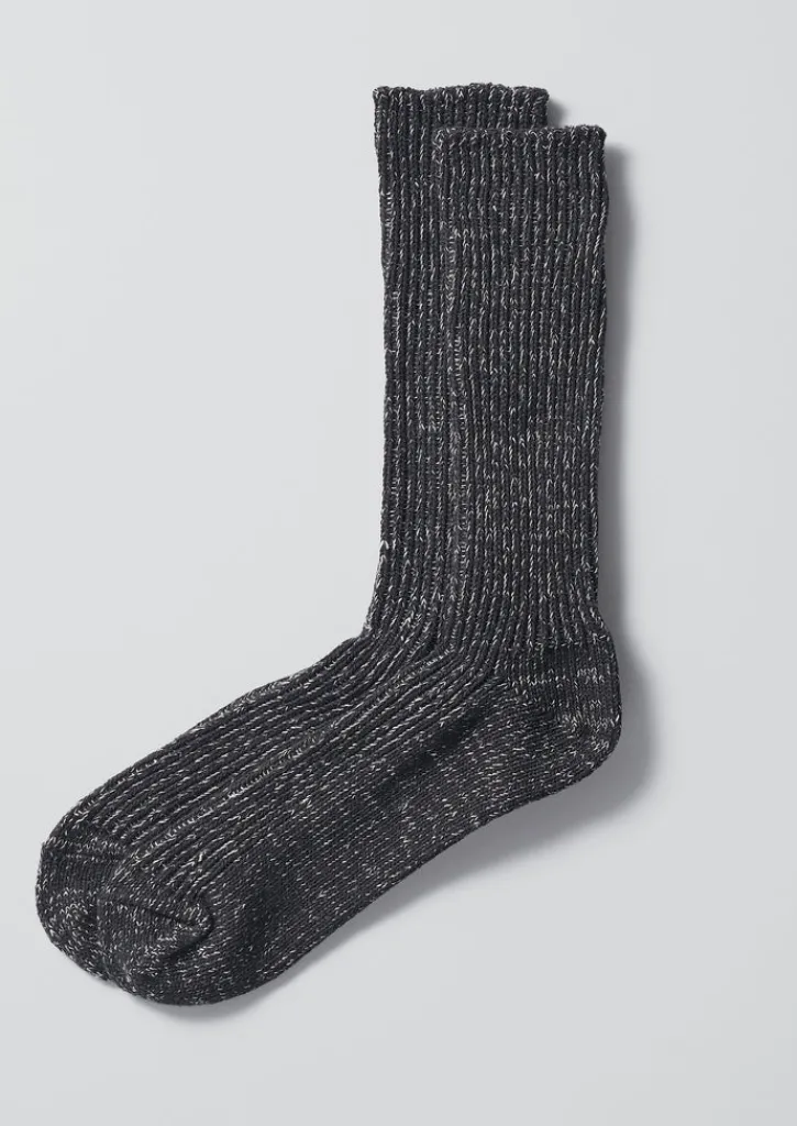 TOAST Nishiguchi Kutsushita Hemp Cotton Socks-Women Socks & Tights