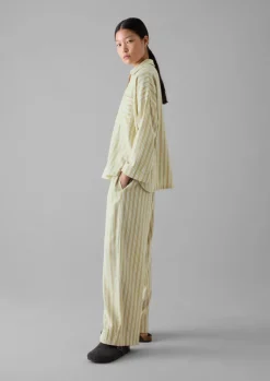 TOAST Nova Stripe Flannel Pyjamas-Women Nightwear