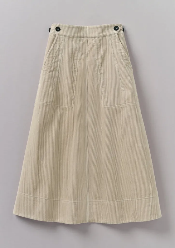 TOAST Organic Cord A Line Skirt-Women Cord|Workwear