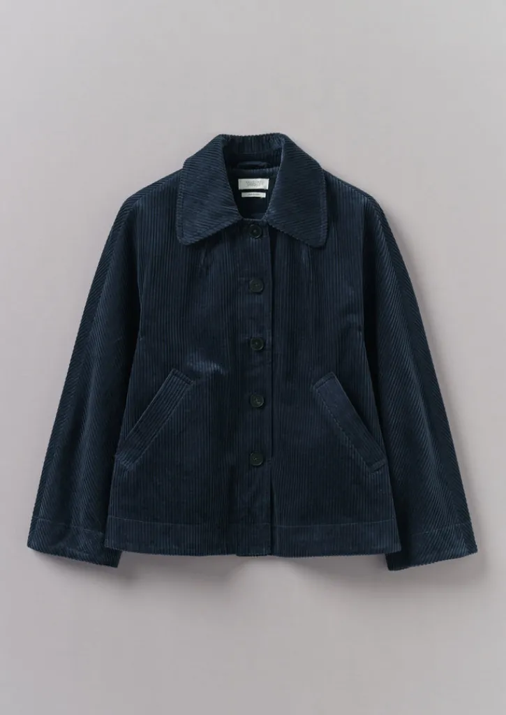 TOAST Organic Cord Swingy Jacket-Women Cord|Workwear