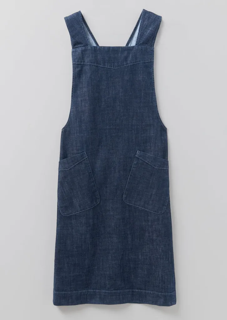 TOAST Organic Denim Cross Back Apron- Outdoor|Aprons & Tea Towels