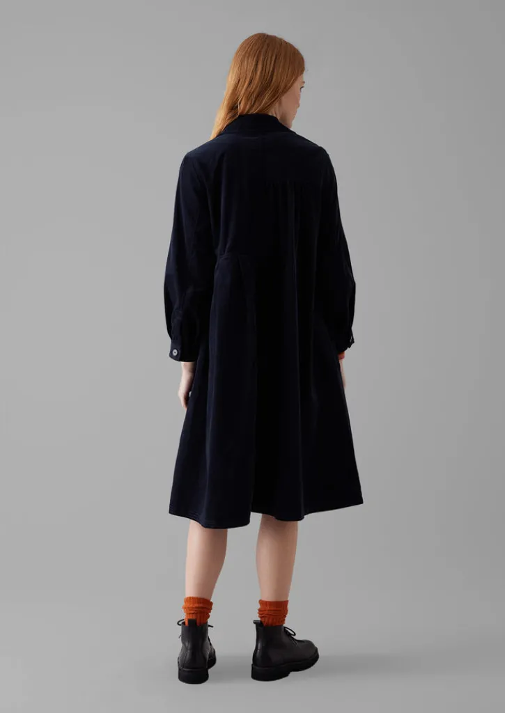 TOAST Panelled Organic Needlecord Dress-Women Cord|Dresses