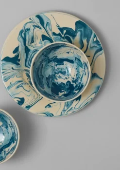 TOAST Poterie Barbotine Marbled Breakfast Bowl- Ceramics