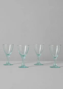 TOAST Recycled Bolivian Wine Glasses Set- Glass|Tableware
