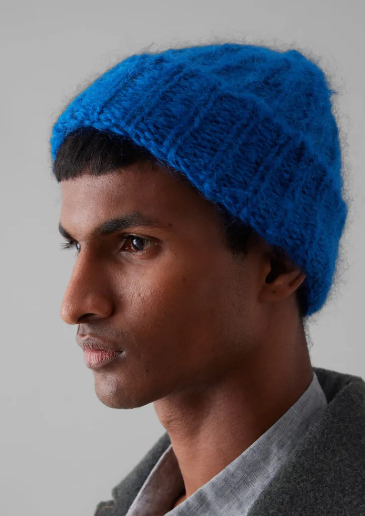 TOAST Ribbed Mohair Hat- Hats, Scarves & Gloves