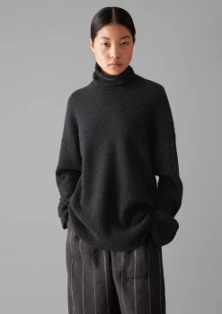 TOAST Roll Neck Wool Cashmere Sweater-Women Cashmere|Loungewear