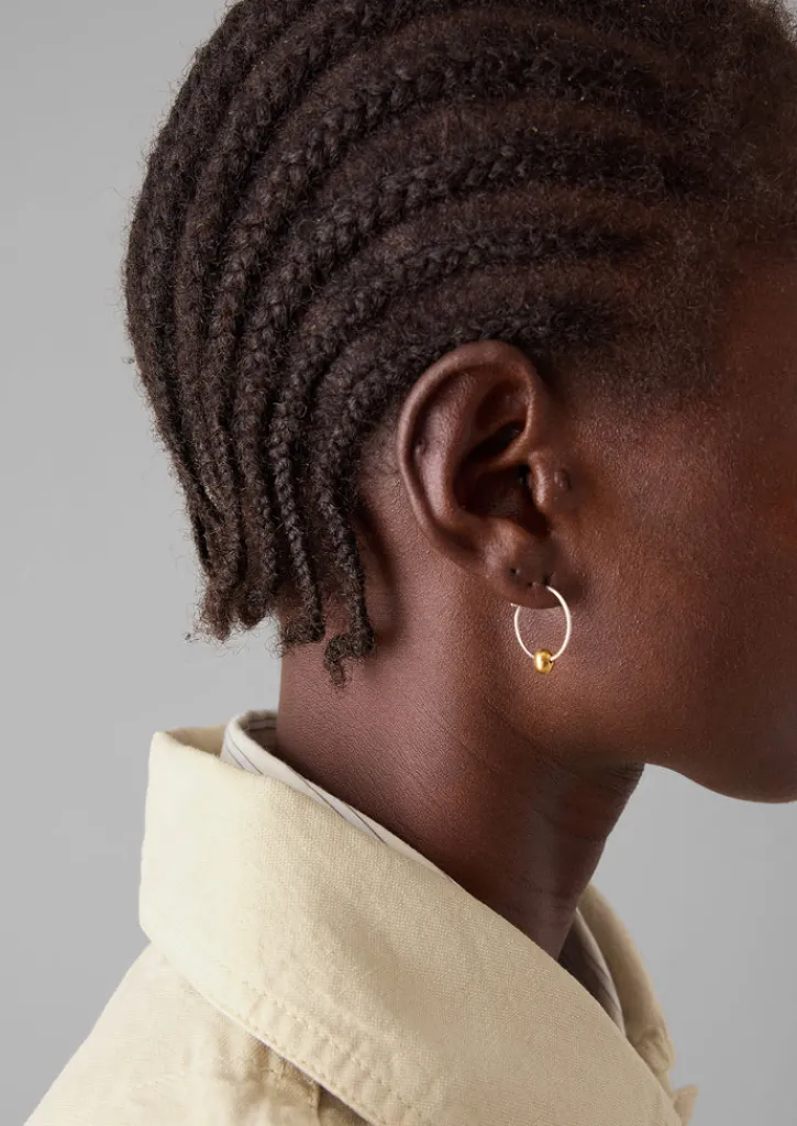 TOAST Sally Lacock Seed Hoop Earrings-Women Jewellery