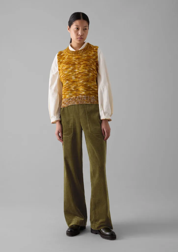 TOAST Space Dyed Wool Knitted Tank-Women Knitwear
