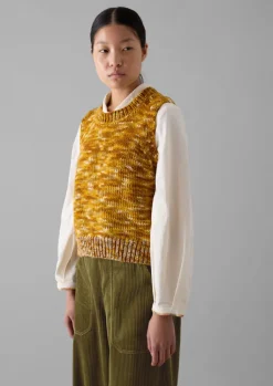 TOAST Space Dyed Wool Knitted Tank-Women Knitwear