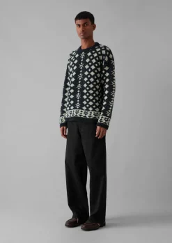 TOAST Straight Leg Denim Trousers- Denim|Trousers