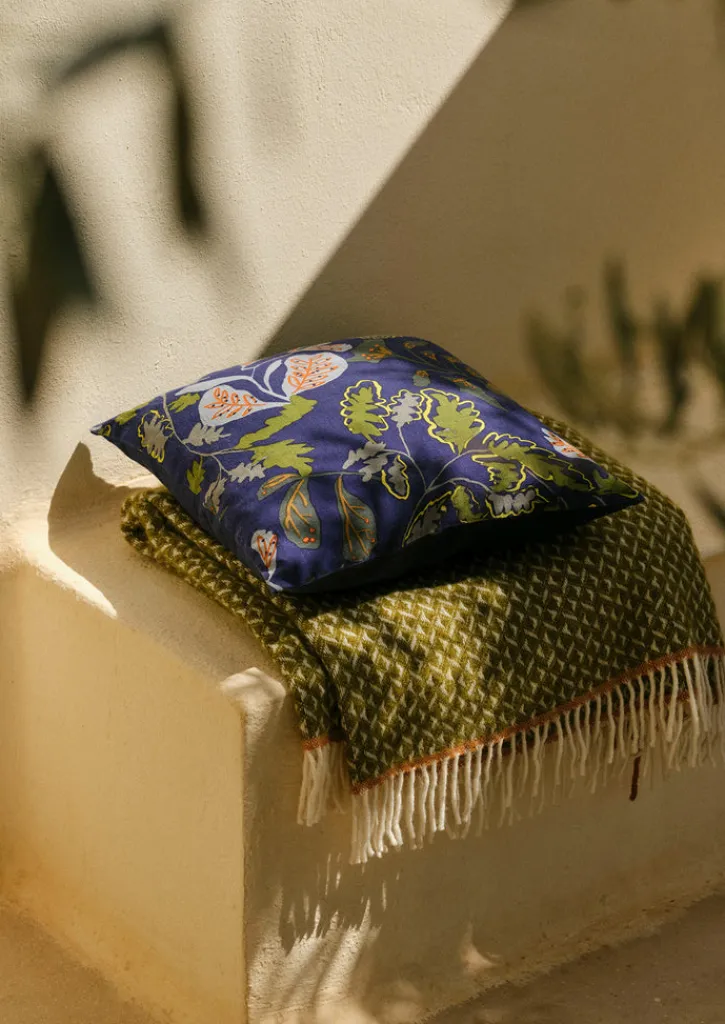 TOAST Trailing Foliage Linen Cushion Cover- Textiles|Cushions & Covers