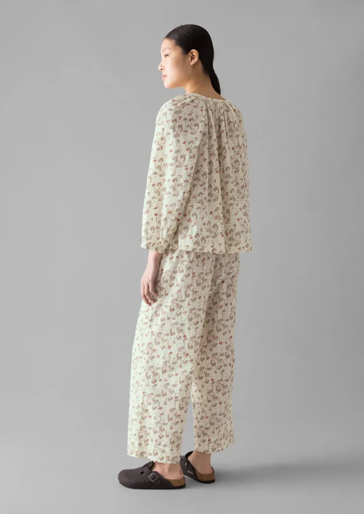 TOAST Trellis Floral Block Print Pyjamas-Women Nightwear