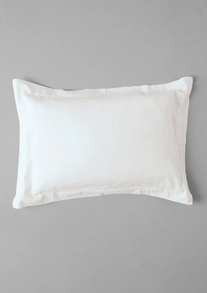 TOAST Washed Linen Cotton Oxford Pillowcase Set- Textiles|Bed Linen