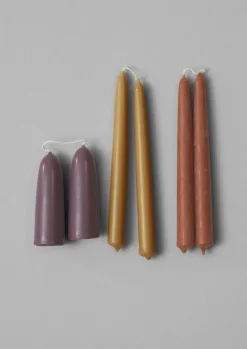 TOAST Wax Atelier Set of Two Stubby Candles- Candles & Holders