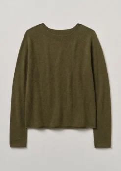 TOAST Wool Cashmere Neat Sweater-Women Knitwear